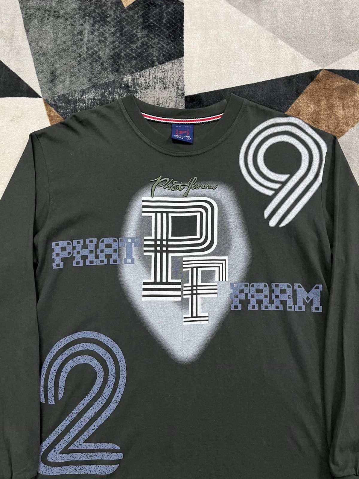 Phat Farm Y2K Phat Farm Embroidered HipHop Street 2000s Longsleeve Size US L / EU 52-54 / 3 - 3 Thumbnail