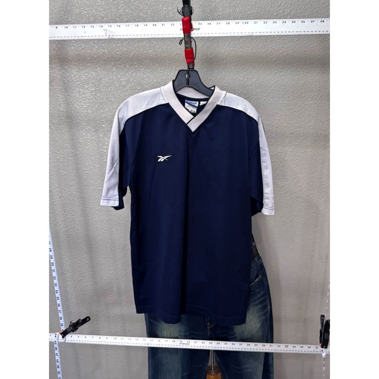Reebok VINTAGE Reebok Sporting LONG SLEEVE SHIRT Small S 1990's Mens Size US S / EU 44-46 / 1 - 3 Thumbnail