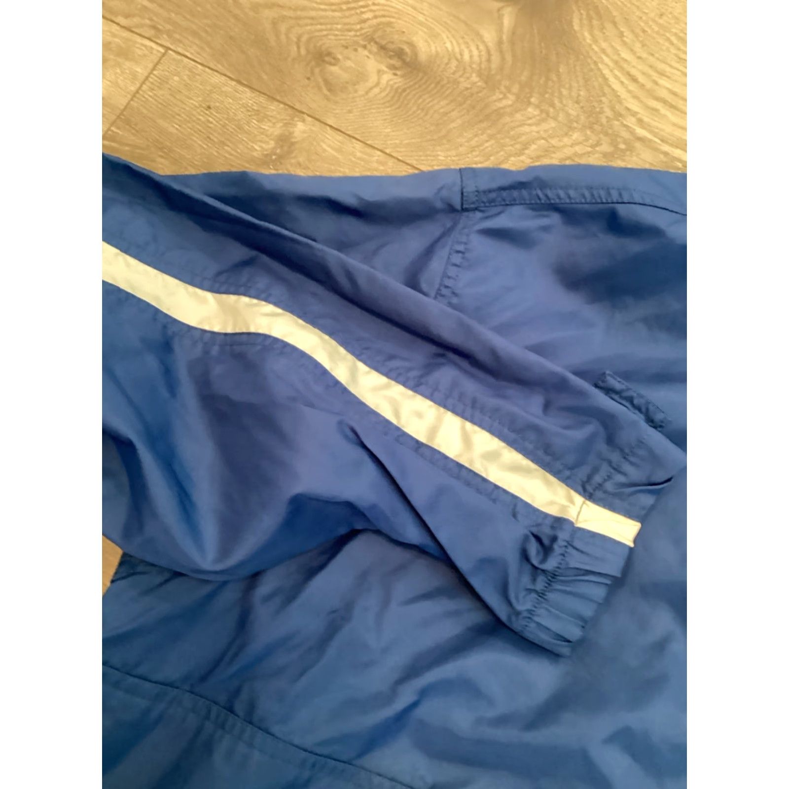 Nike VINTAGE Nike Windbreaker Jacket S9 SFD Adult Men XL Blue 90s Sports Lightweight Zipped Pockets 1/4 Zip Size US XL / EU 56 / 4 - 4 Thumbnail