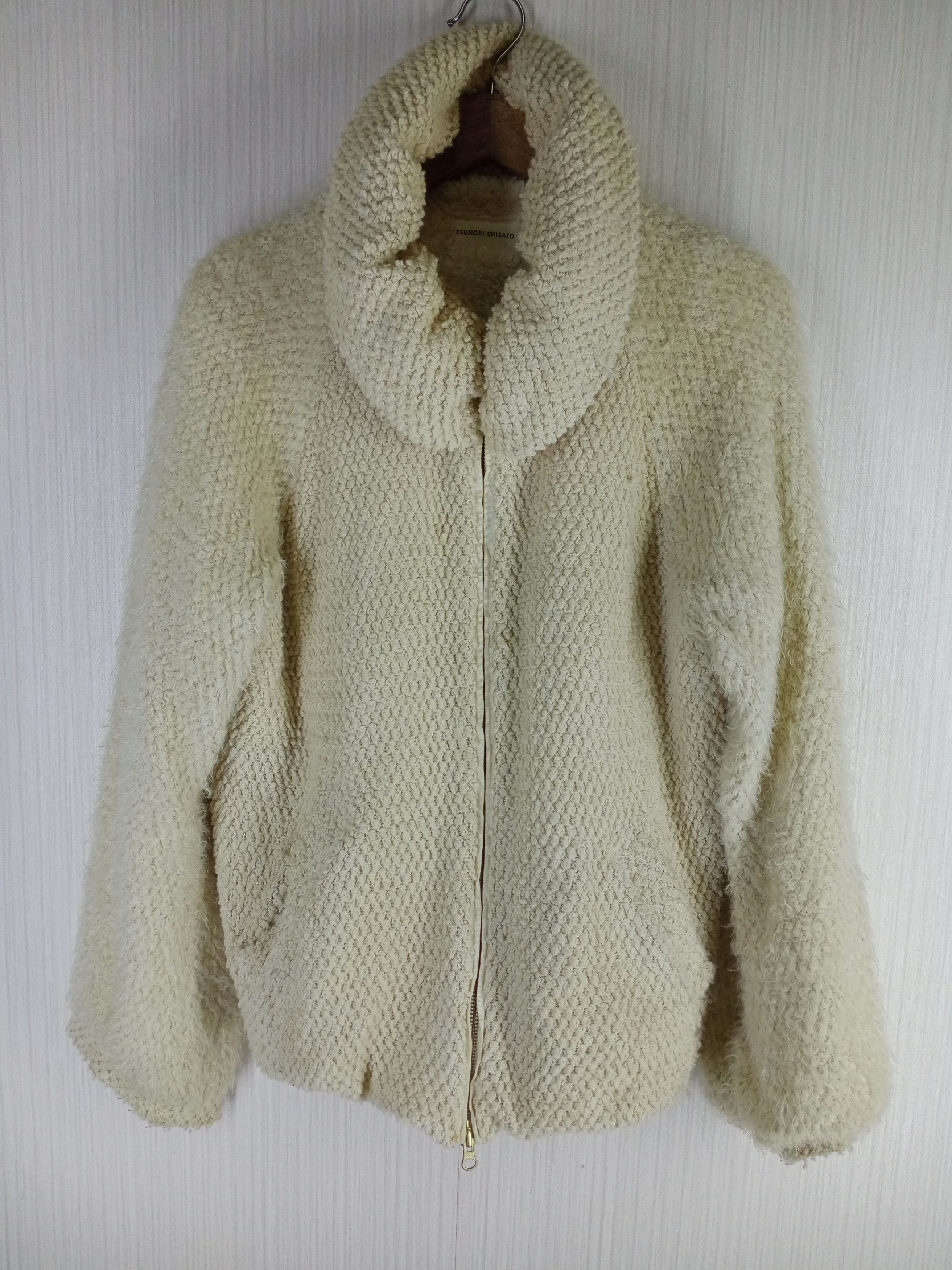 Issey Miyake RARE ISSEY MIYAKE TSUMORI CHISATO SHERPA JACKET Size US M / EU 48-50 / 2 - 3 Thumbnail