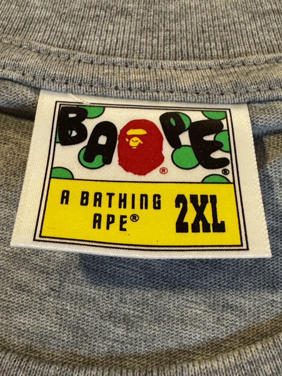 Bape BAPE FLORA BIG APE HEAD 2Xl RELAXED FIT TEE Size US XXL / EU 58 / 5 - 9 Thumbnail