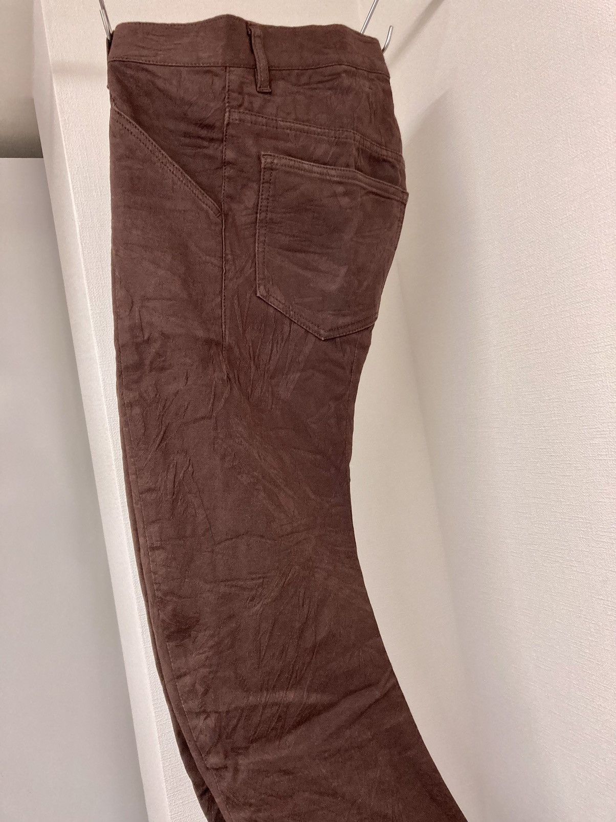 Kazuyuki Kumagai Attachment KAZUYUKI KUMAGAI ATTACHMENT Jtype Curved woven stretch pants Size US 30 / EU 46 - 2 Thumbnail