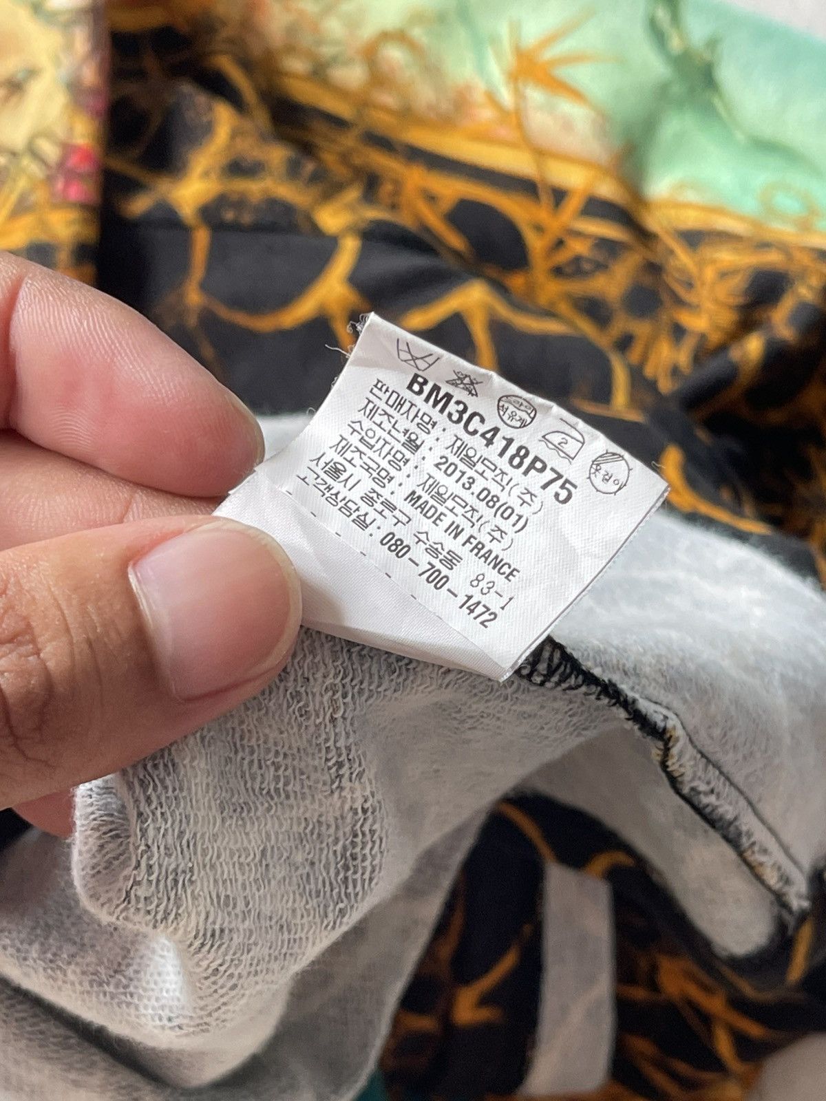 Balmain Balmain Oriental Print Long Sleeve A2 Size US M / EU 48-50 / 2 - 18 Thumbnail