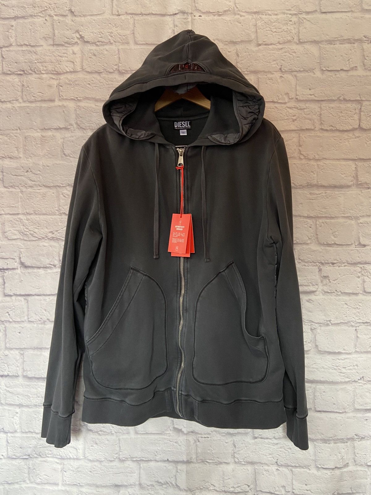 Diesel Diesel Hybrid Puffer Zip Hoodie Size US XL / EU 56 / 4 - 2 Thumbnail