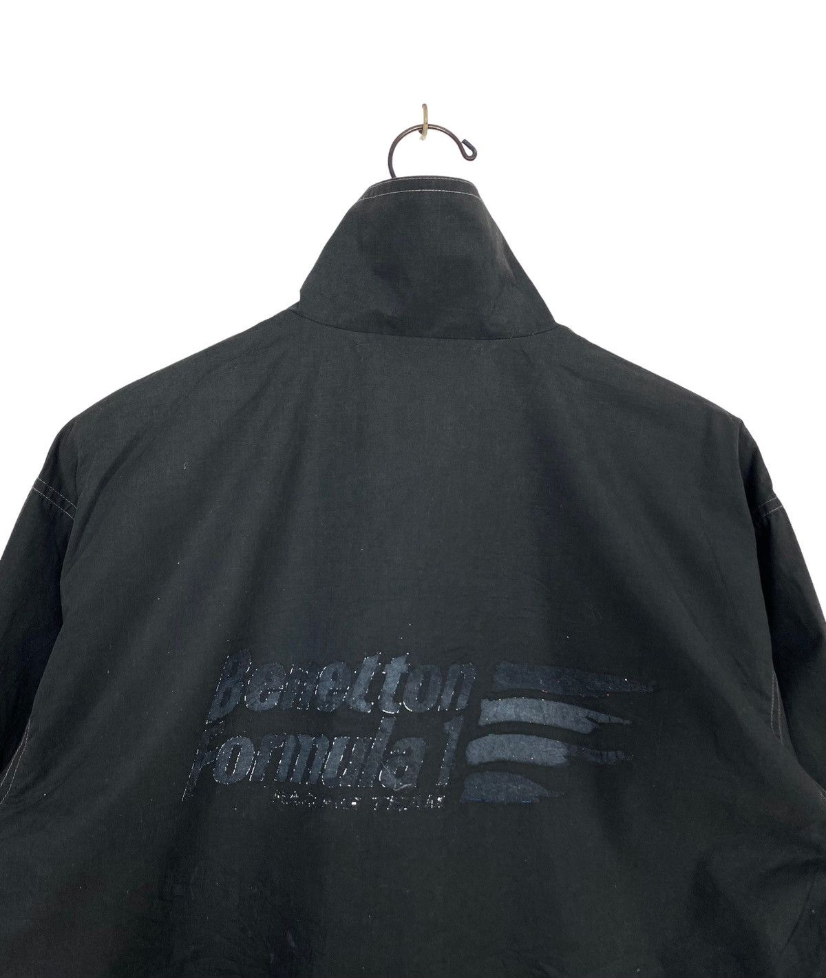 Benetton Rare‼️ Benetton Formula 1 Zipper Jacket Big Logo Size US M / EU 48-50 / 2 - 2 Thumbnail