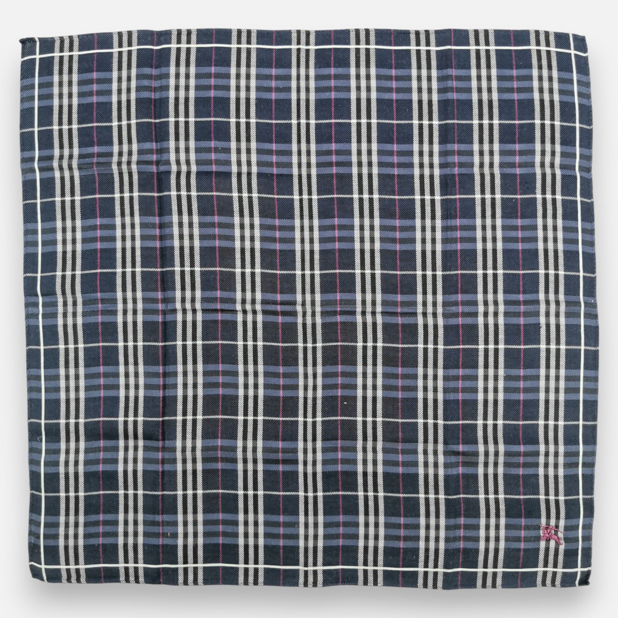 Burberry Vintage Burberry Handkerchief Pocket Square Bandana Size ONE SIZE - 3 Thumbnail