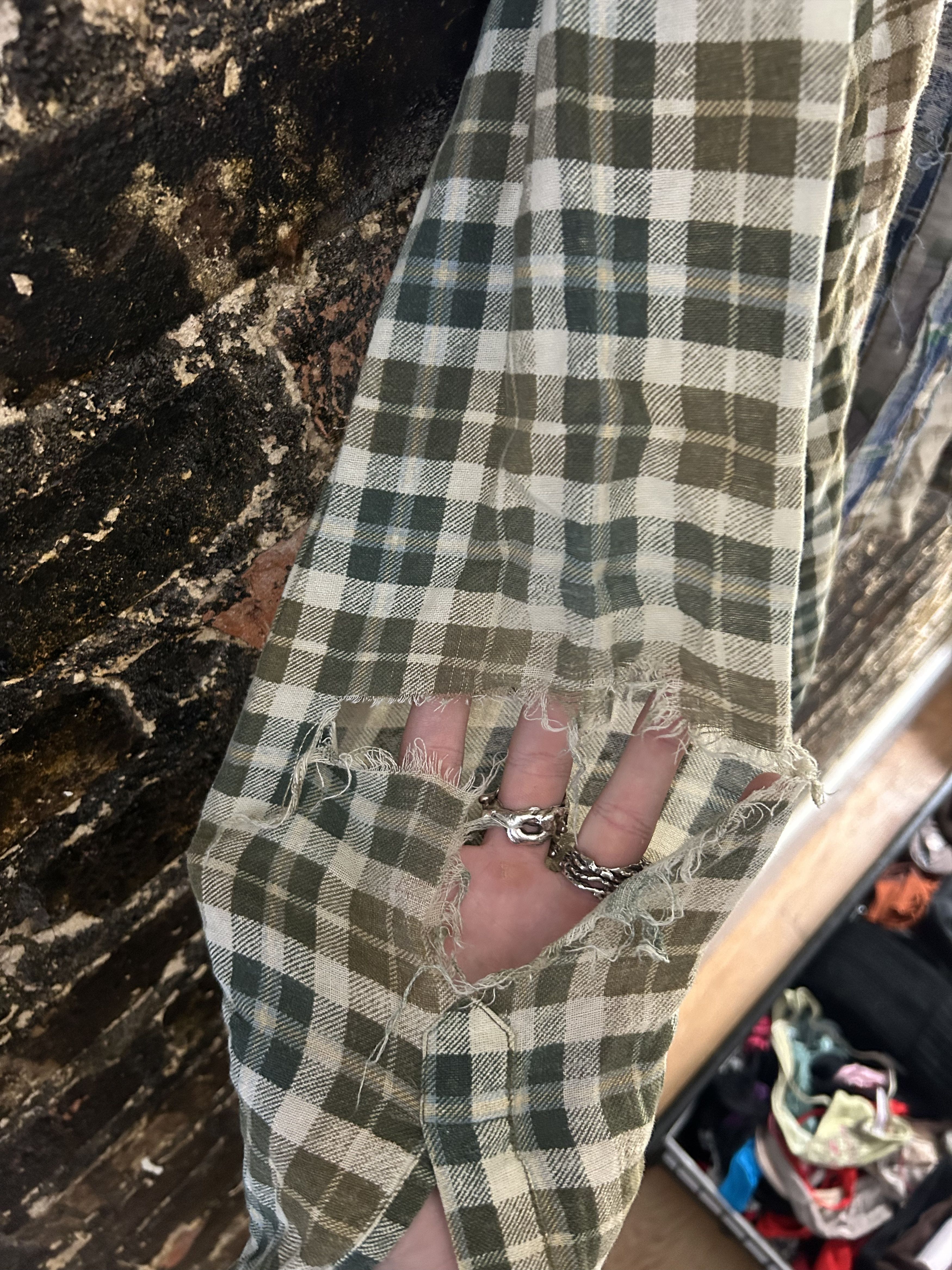 NEEDLES REBUILT FLANEL