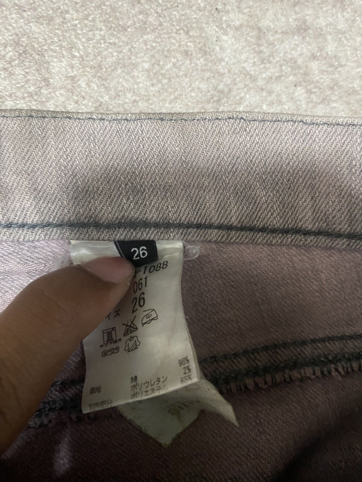 McQ Alexander McQueen Mcq Alexander Mcqueen denim rare colour Size US 26 / EU 42 - 8 Thumbnail