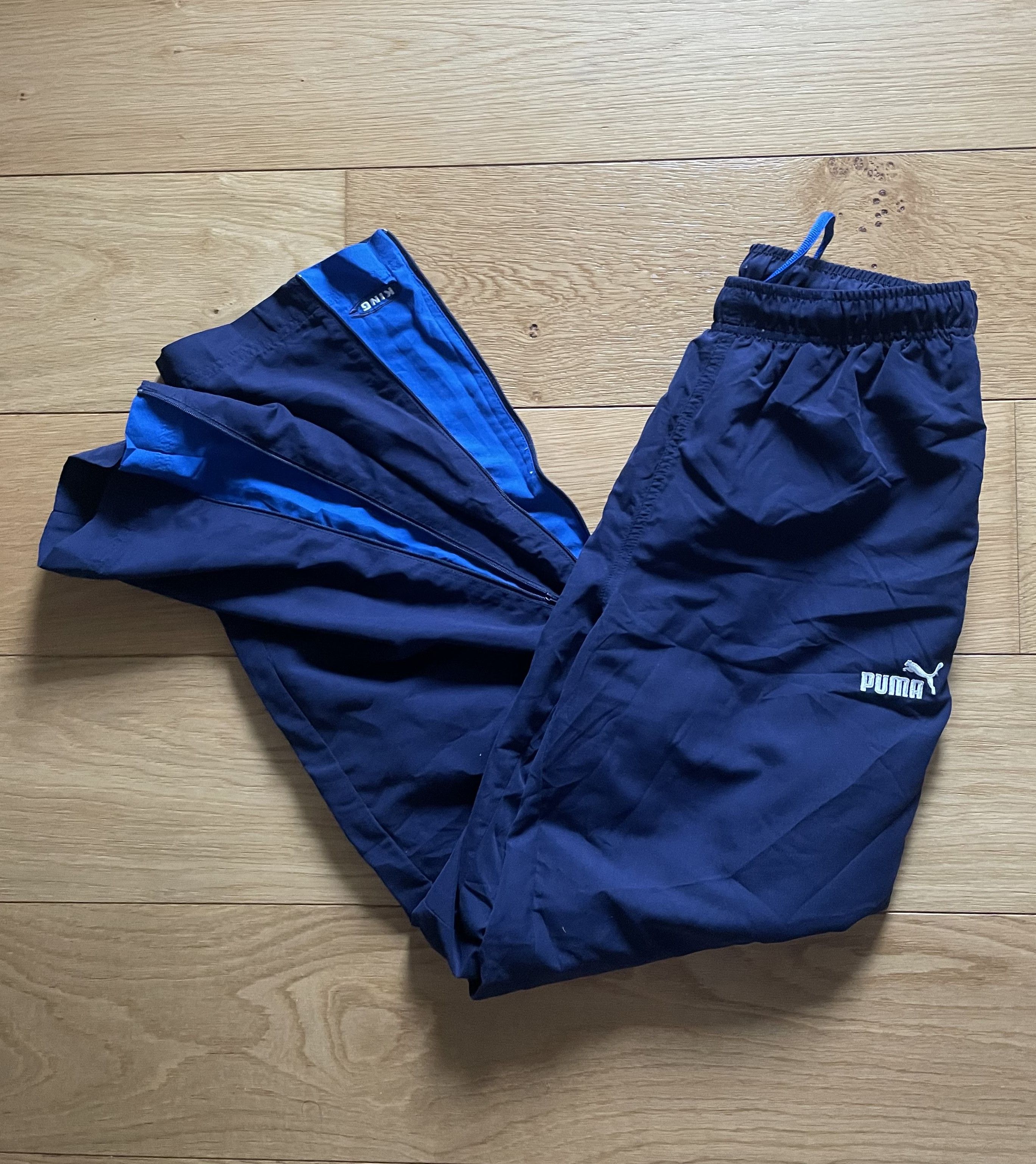 Puma Puma Italy Track Pants Navy FIGC Soccer Medium Size US 30 / EU 46 - 2 Thumbnail