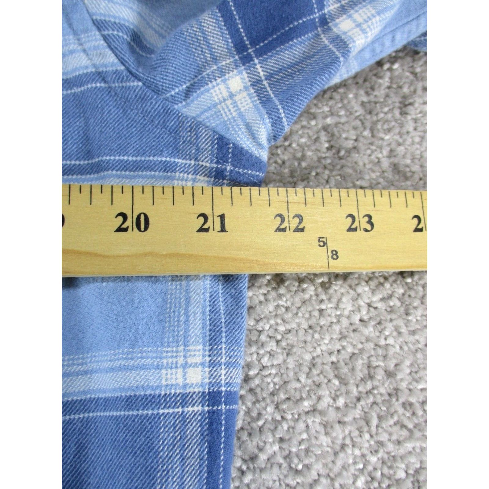 Vineyard Vines VINTAGE Vineyard Vines Tucker Shirt Men M Blue Plaid Flannel Cotton Button-Down Slim 90s Mens Size US M / EU 48-50 / 2 - 5 Thumbnail