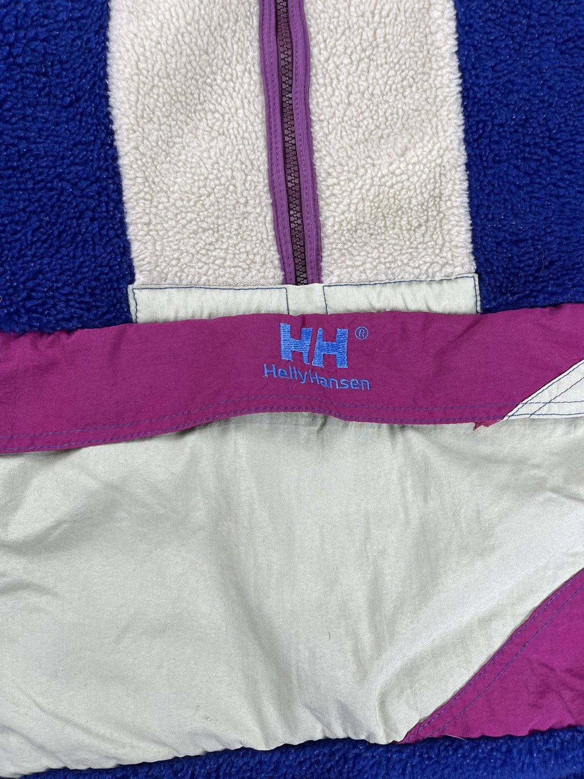 Helly Hansen × Vintage Vintage Helly Hansen Fleece Anorak Jacket Men’s Size US L / EU 52-54 / 3 - 4 Thumbnail
