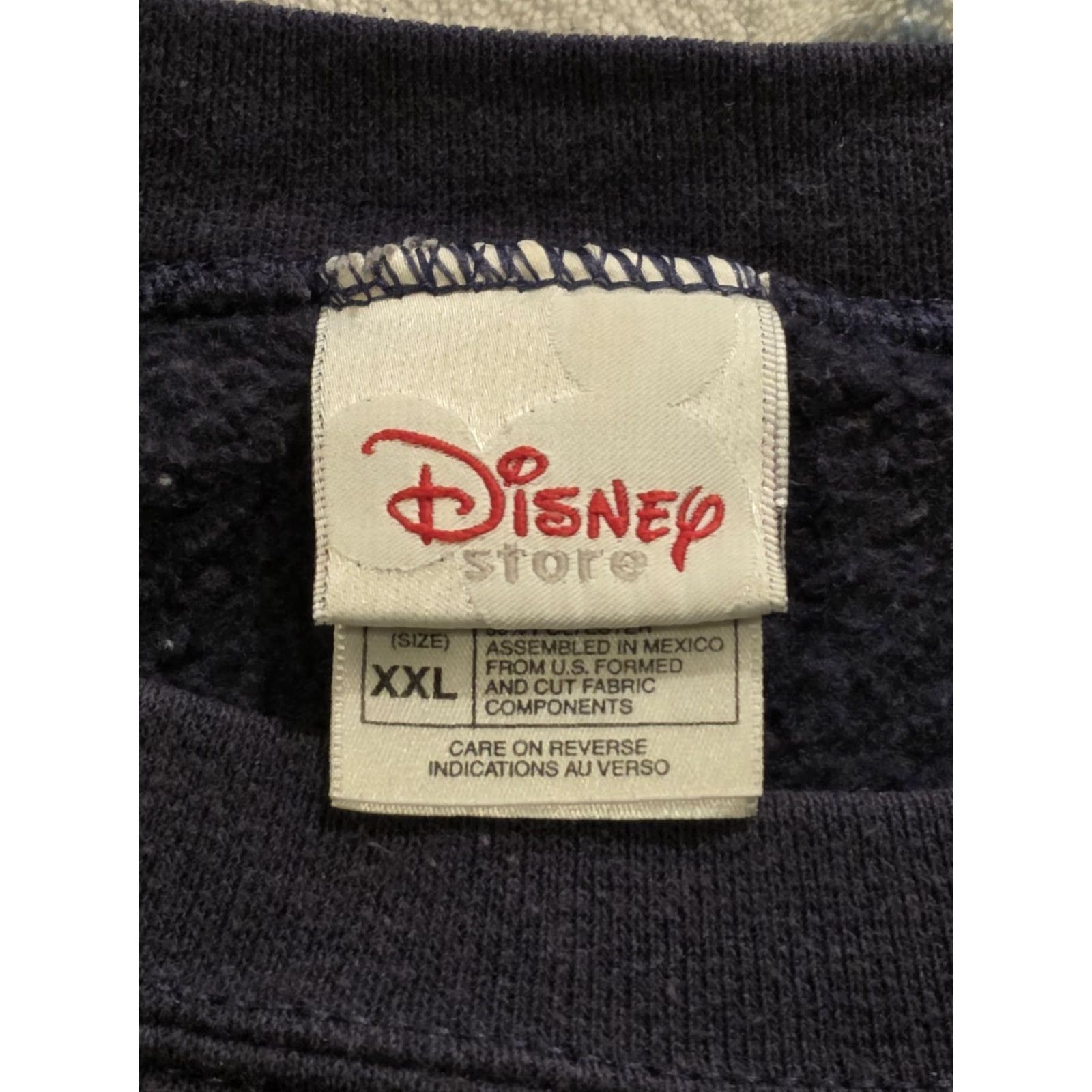 Disney VINTAGE Disney Tigger Sweatshirt Crewneck Navy Blue 2XL Men Regular Fleece Graphic Print 90s Cartoon Heavyweight Pullover Crew Neck Size US XXL / EU 58 / 5 - 4 Thumbnail
