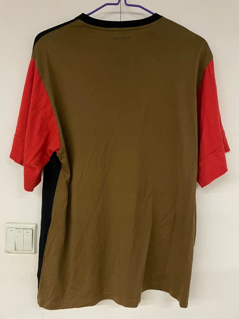 Givenchy Givenchy Red Sleeve Short Sleeve Shirt Size US S / EU 44-46 / 1 - 3 Thumbnail