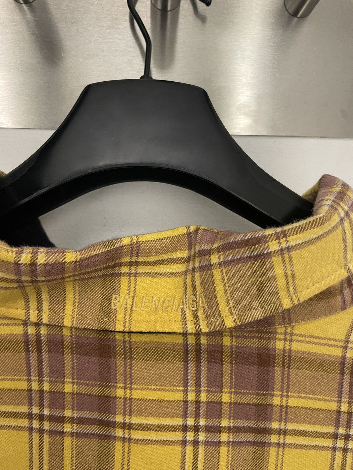 Balenciaga Reversible checked shirt Size US L / EU 52-54 / 3 - 5 Thumbnail