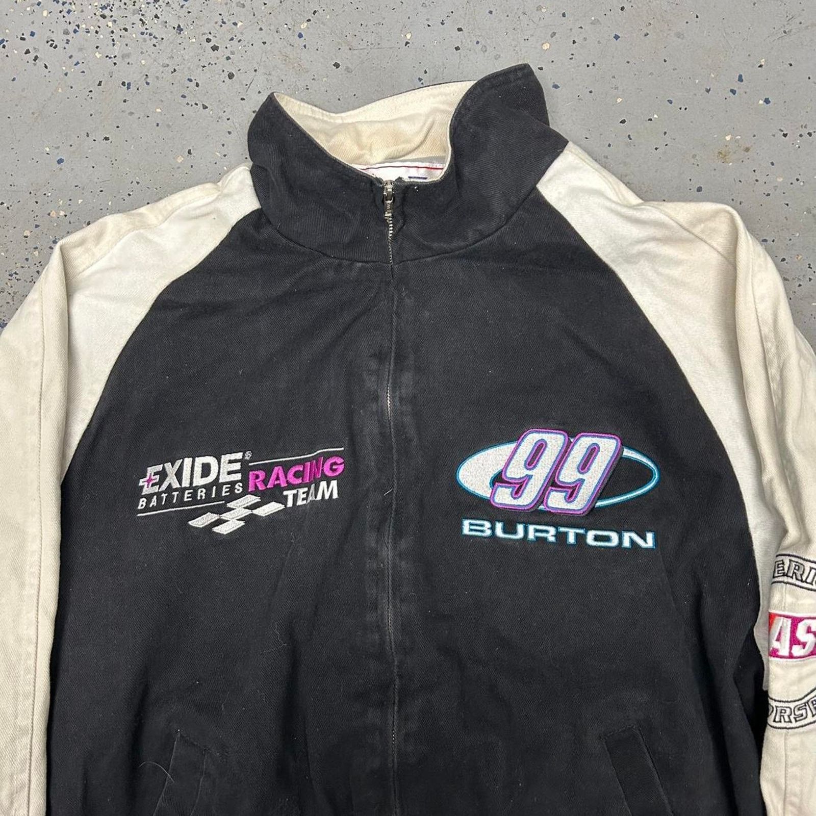 Logo Athletic VTG Jeff Burton Racing NASCAR jacket Size US L / EU 52-54 / 3 - 2 Thumbnail