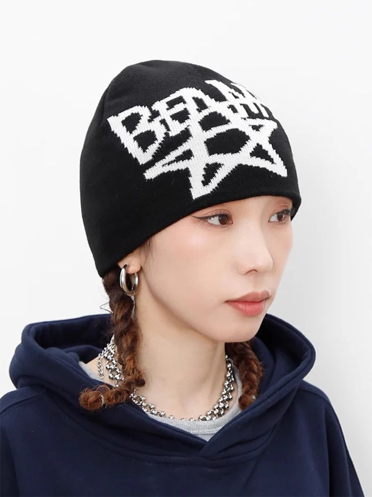 Other Black Knitting Letter Star Size ONE SIZE - 1 Thumbnail