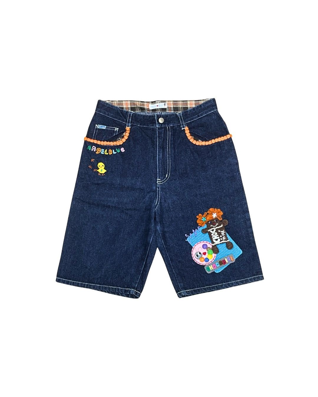 Angel Blue Angel Blue Japan All-Over Print Graphic Shorts JDM Y2K Style Size 29" - 2 Thumbnail