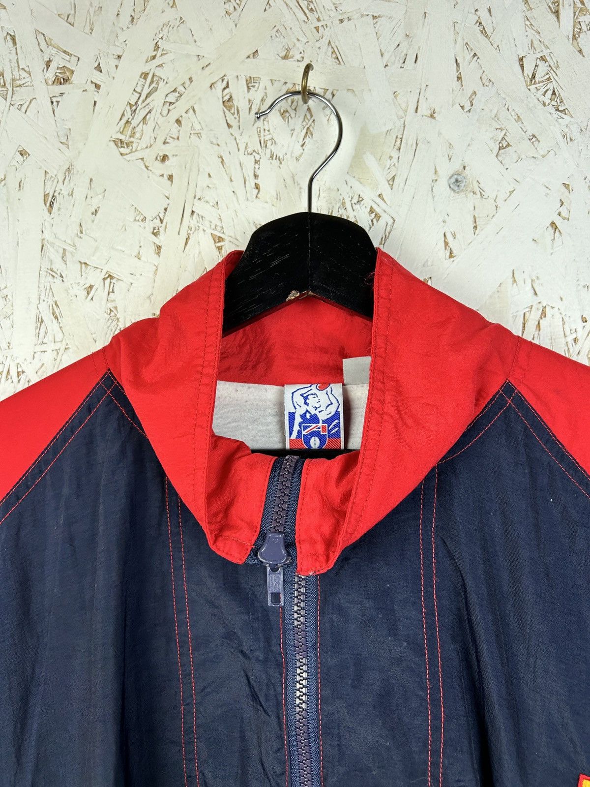 NFL 90s Vintage AFL Adelaide Crows Lightweight Jacket Size US XL / EU 56 / 4 - 4 Thumbnail