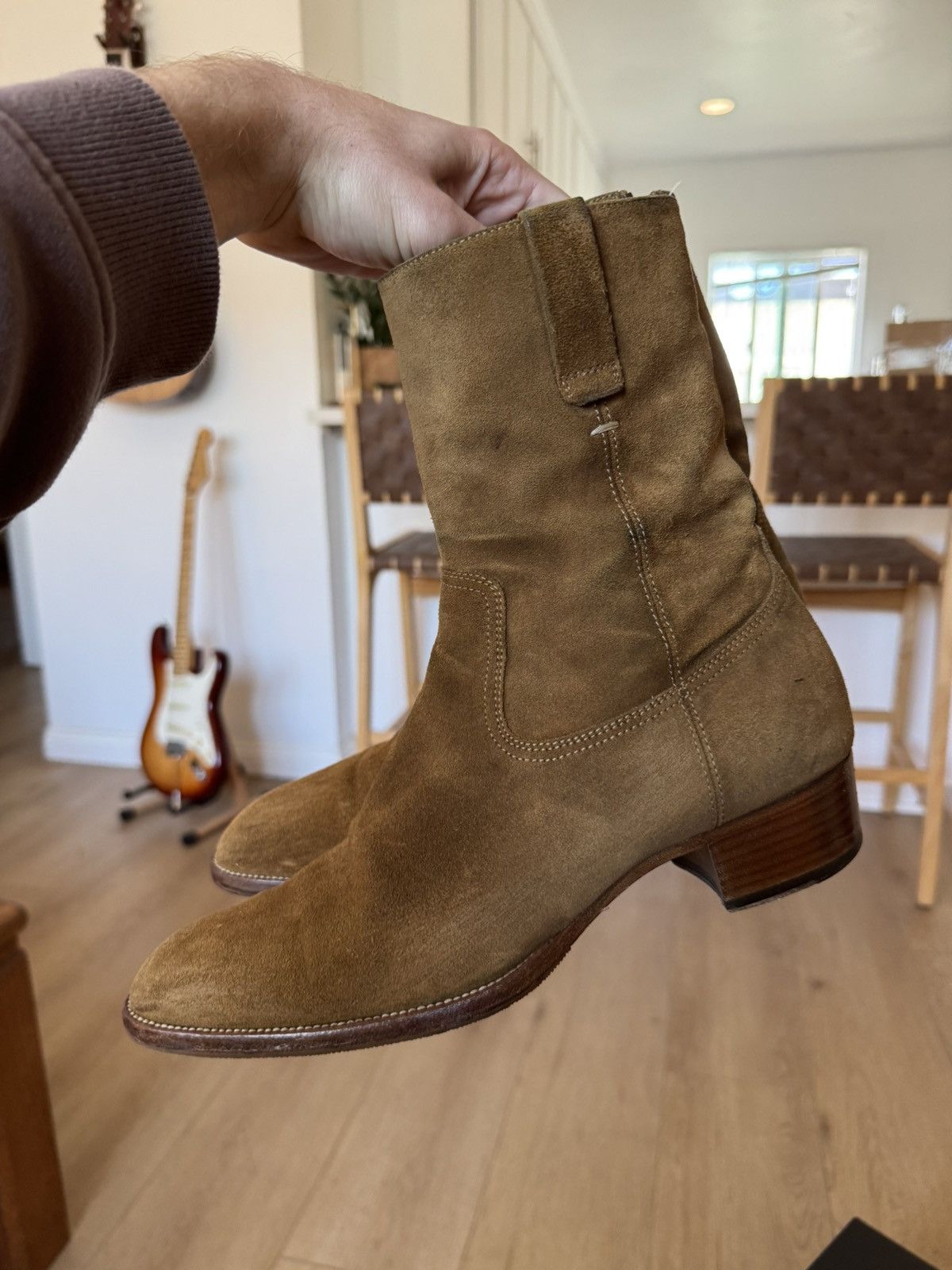 Hedi Slimane × Saint Laurent Paris Hedi cowboy Wyatt’s Size US 9 / EU 42 - 1 Thumbnail