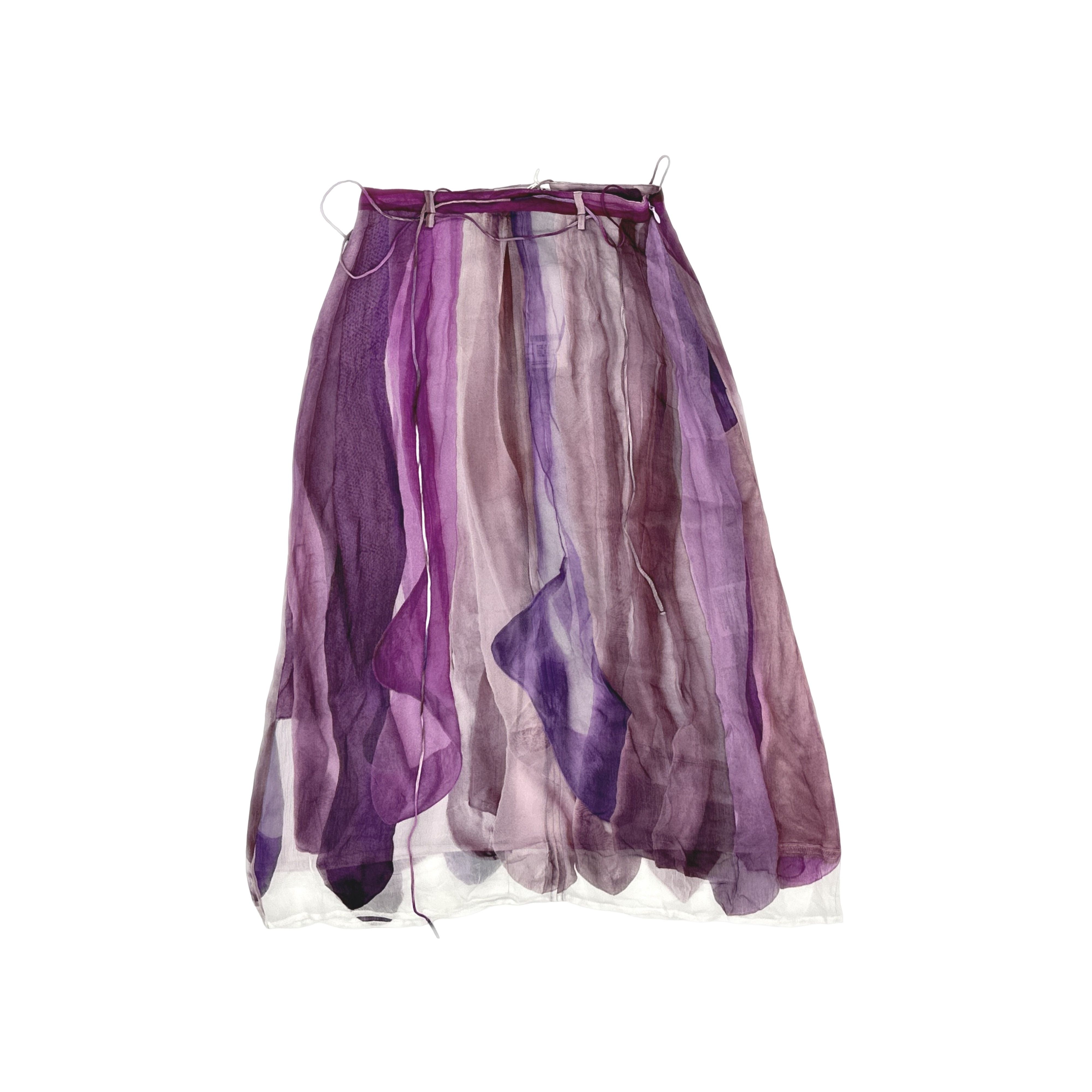 Acne Studios Acne Studios SS22 Printed Midi Skirt 32 Size 24" / US 00 / IT 34 - 1 Thumbnail