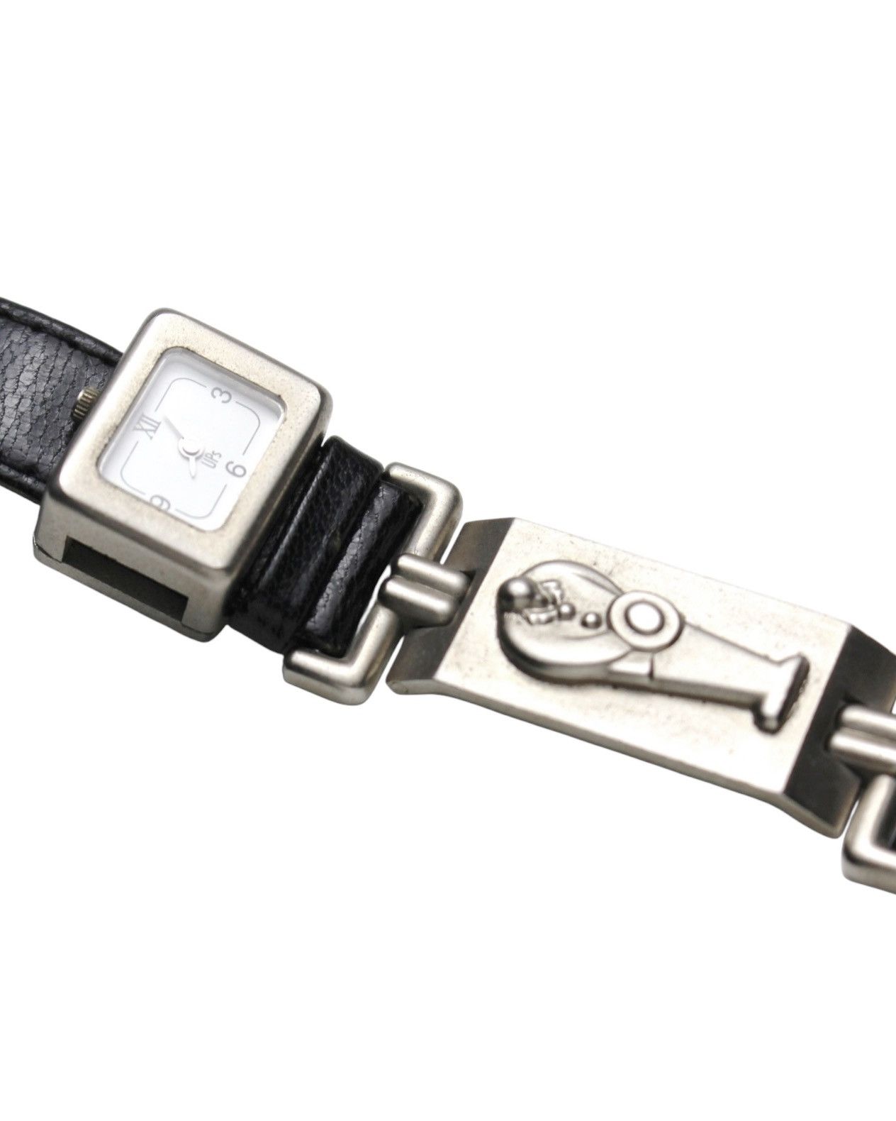 Vintage 2000S UPS JAPAN BUCKLE BELT LEATHER QUARTZ WATCH Size ONE SIZE - 7 Thumbnail