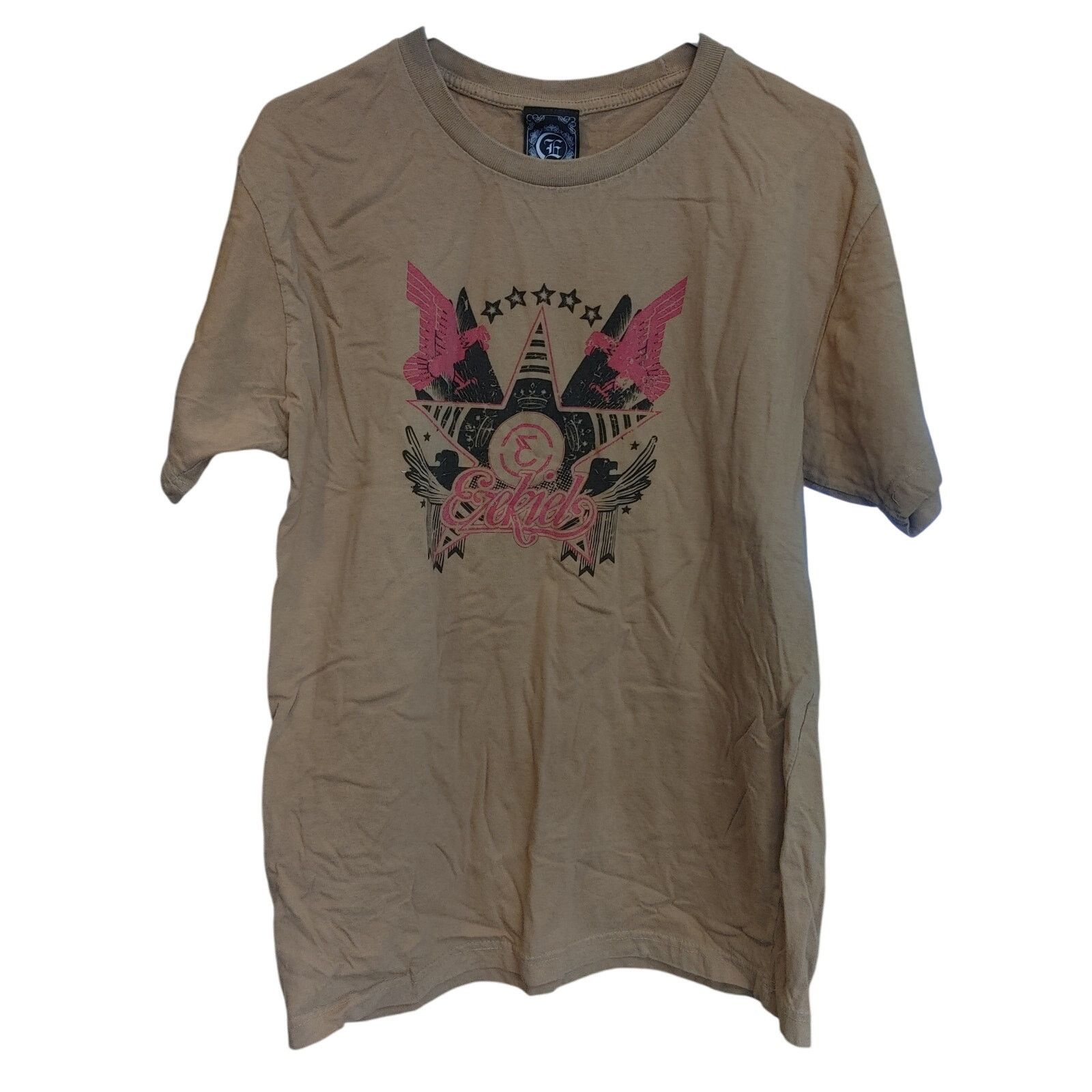 Ezekiel Vintage Y2K Ezekiel Men's LG Star/Eagle Logo Graphic Tee Size US L / EU 52-54 / 3 - 1 Thumbnail