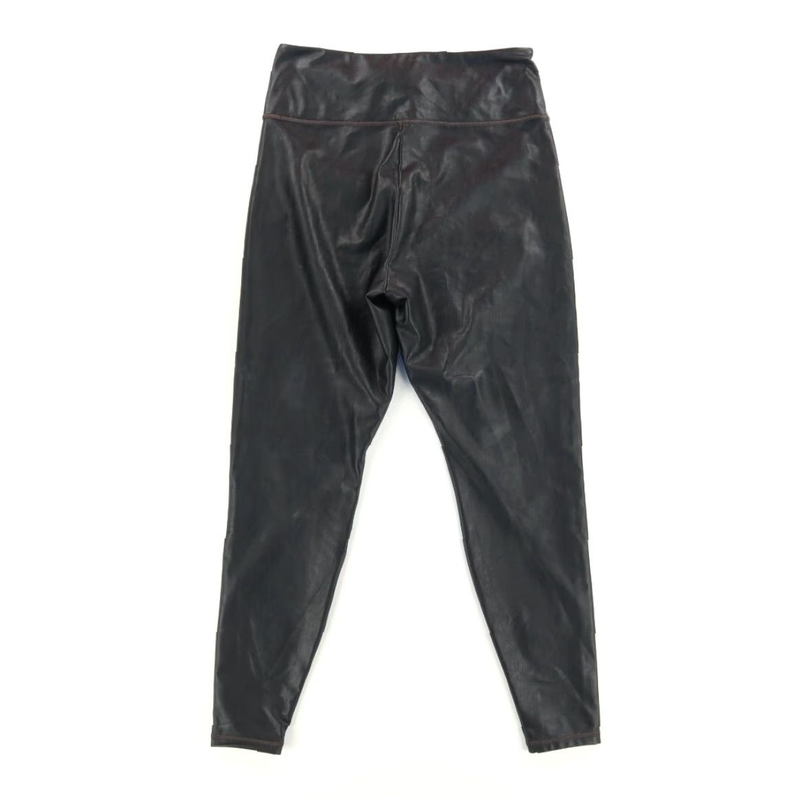 Athleta Athleta Leggings Women's M Black All Over Gleam Polyester Woven Size 32" / US 10 / IT 46 - 4 Thumbnail