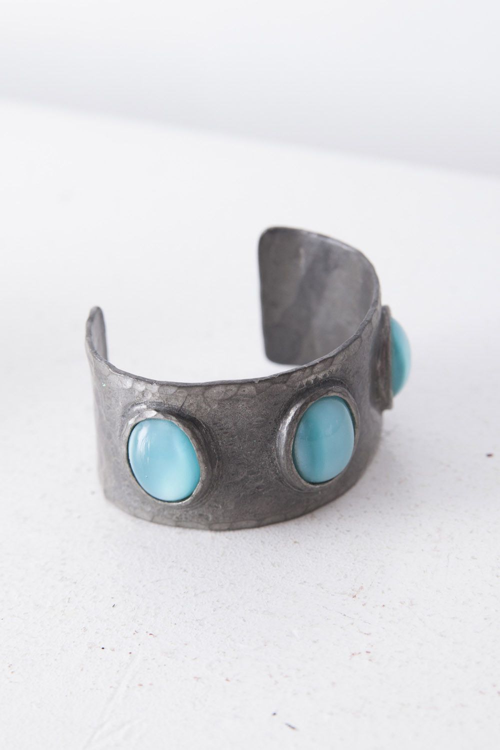 Vintage Vintage bracelet with blue stones Size ONE SIZE - 5 Thumbnail