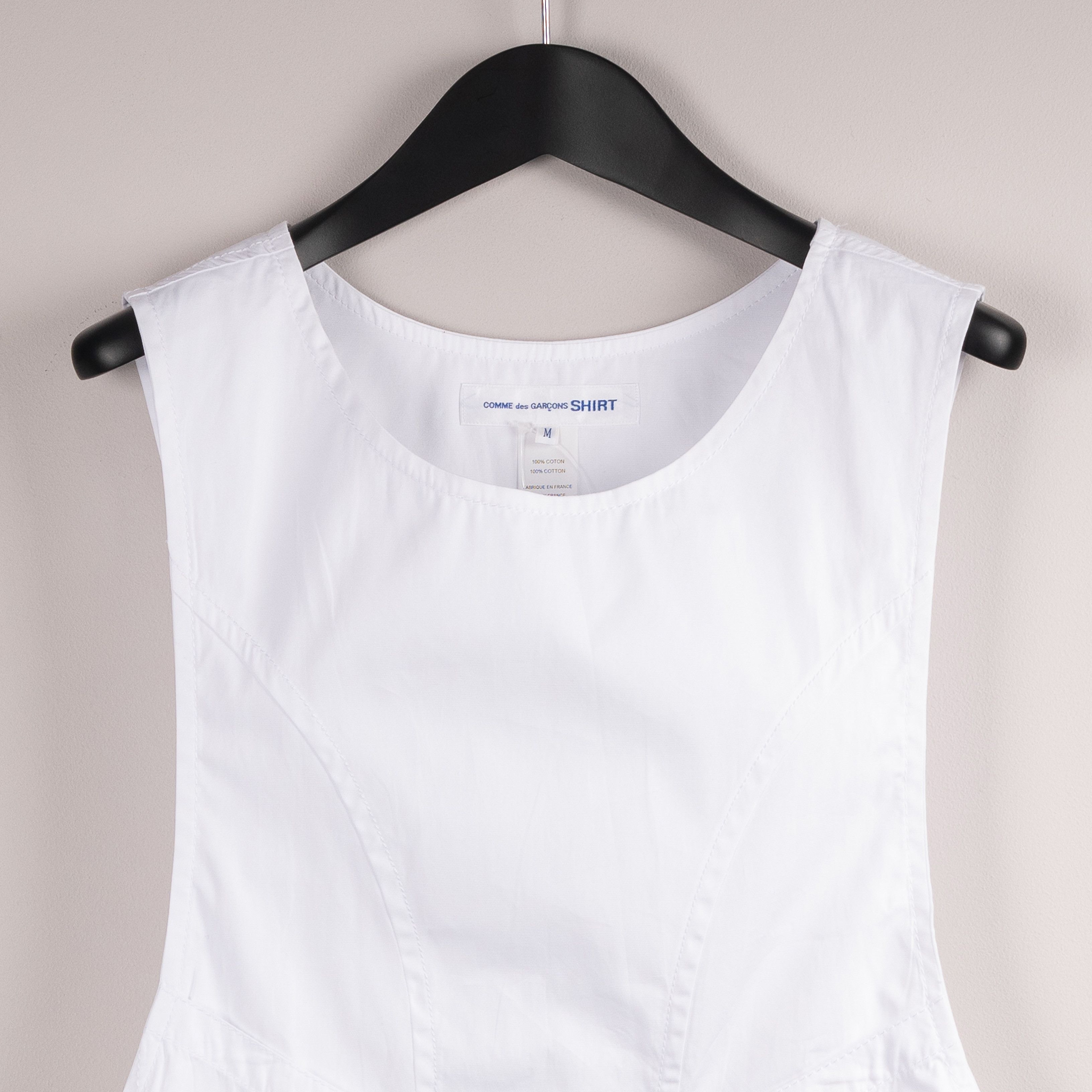 Comme des Garcons SHIRT Comme Des Garçons Shirt SS20 Buckle Apron White Size US M / EU 48-50 / 2 - 4 Thumbnail
