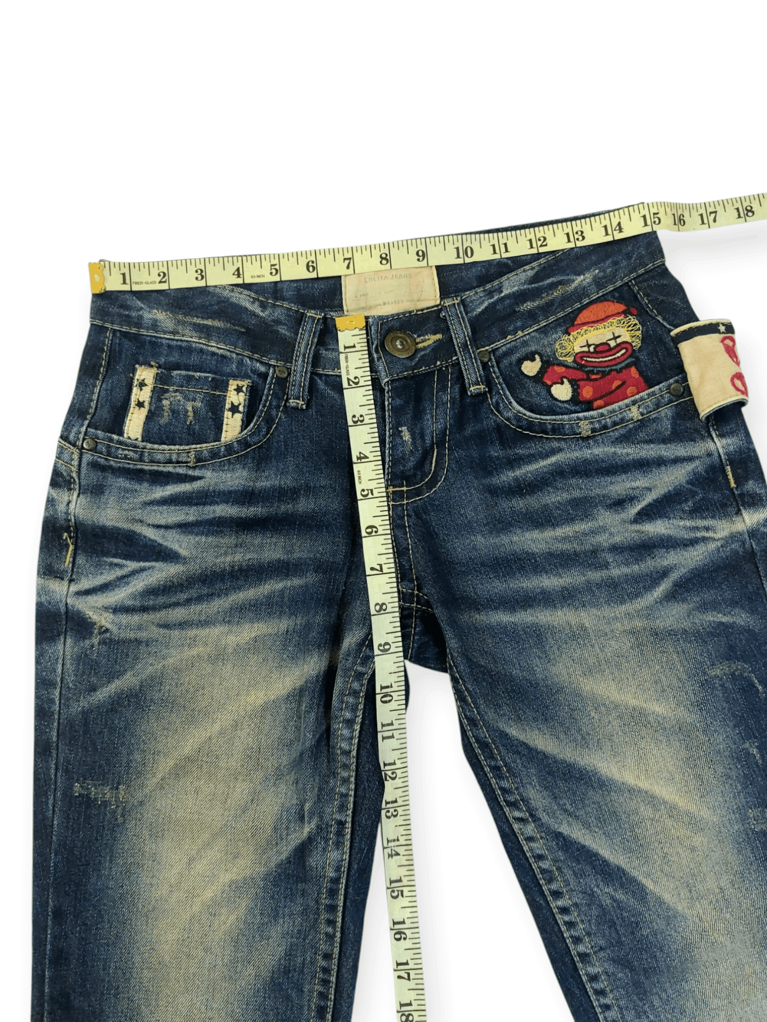 Vintage Rare🔥Yoshitomo Nara x Lolita Exotic Vintage Denim Size US 29 - 21 Thumbnail