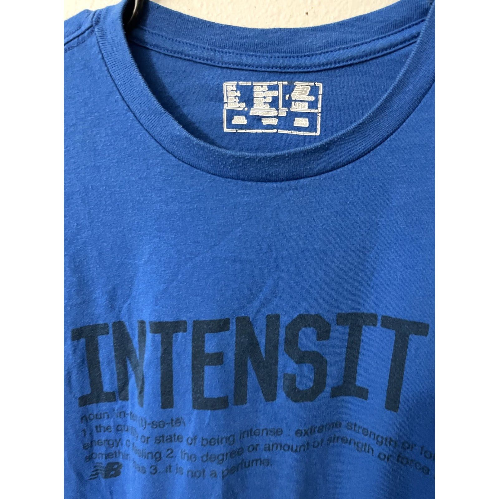 New Balance NEW BALANCE Mens Intensity Definition Blue T-Shirt Large Size US L / EU 52-54 / 3 - 4 Thumbnail