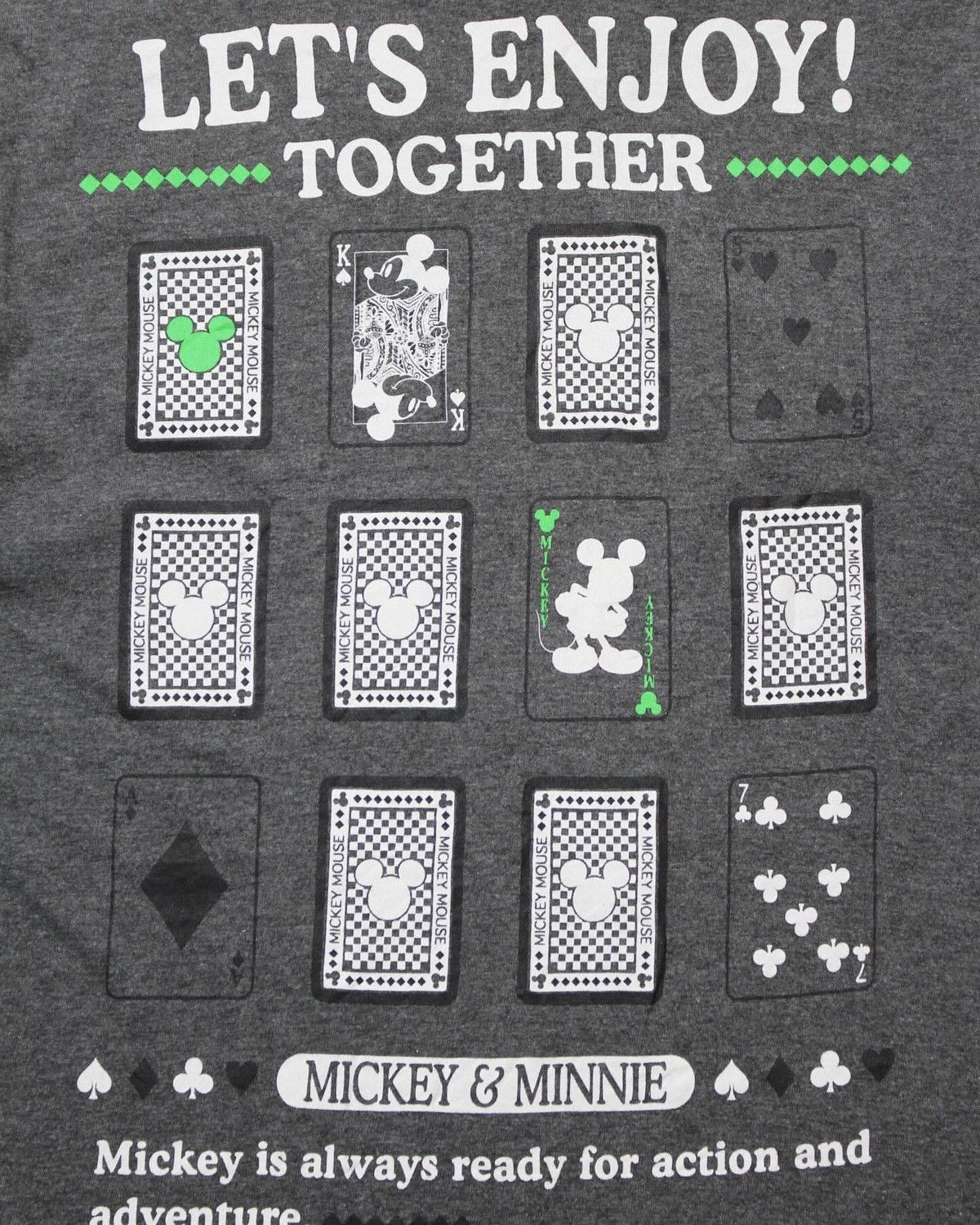 Disney × Japanese Brand × Mickey Mouse DISNEY IGNIQ MICKEY & MINNIE TEE Size US M / EU 48-50 / 2 - 3 Thumbnail