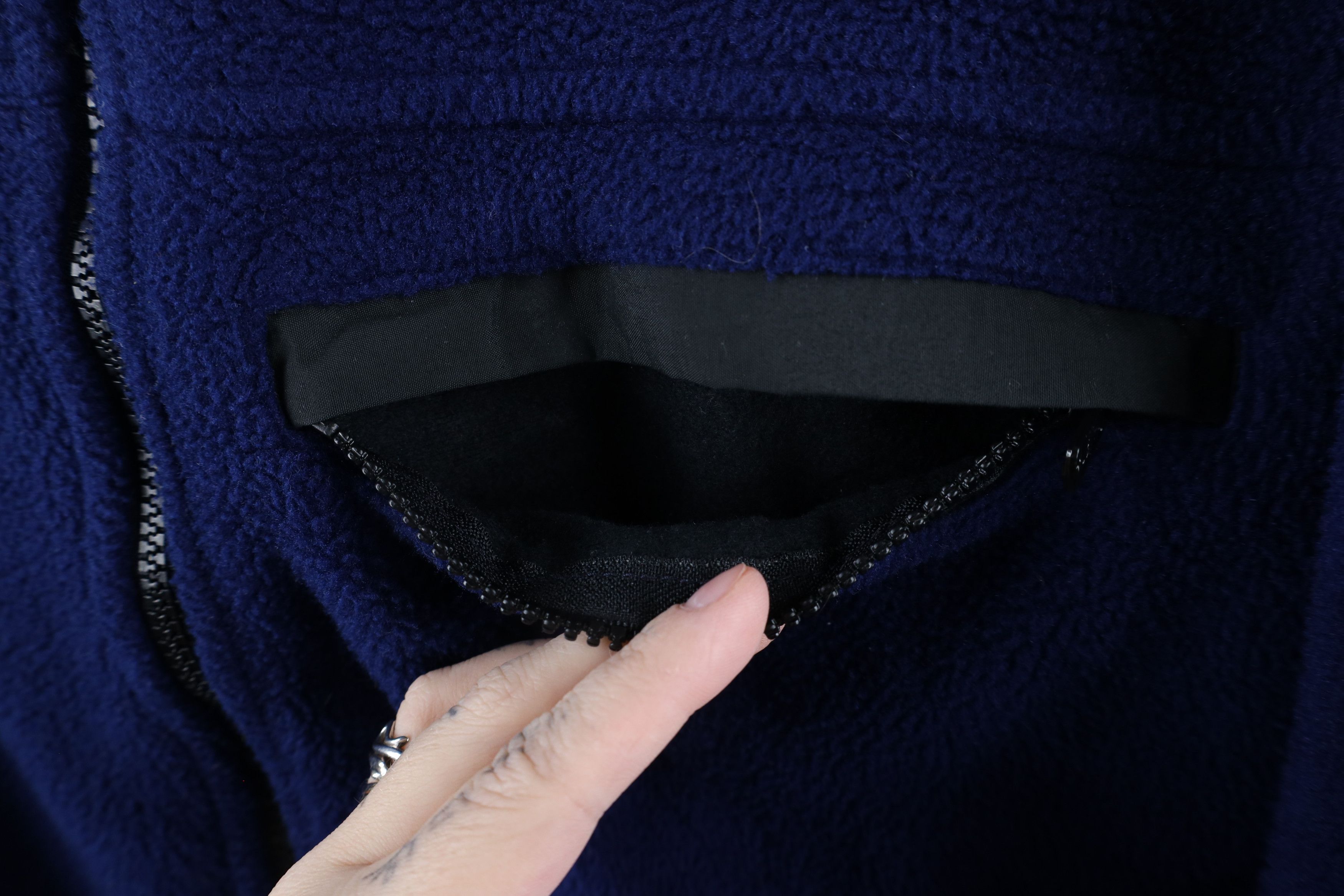 Cabelas × Vintage Vintage 90s Cabelas Spell Out Polartec Fleece Jacket Blue Size US M / EU 48-50 / 2 - 5 Thumbnail
