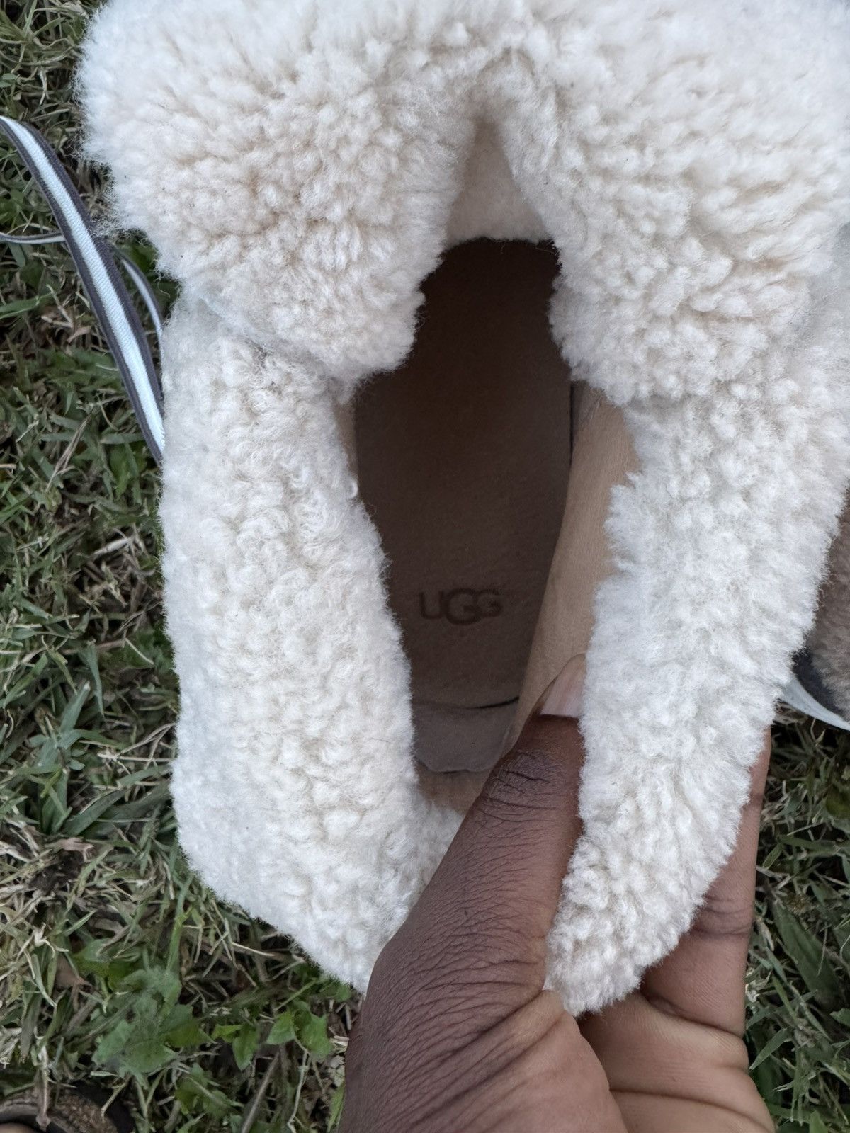Ugg Ugg Starlyn High-Top Boots- Gray Size US 9 / IT 39 - 4 Thumbnail