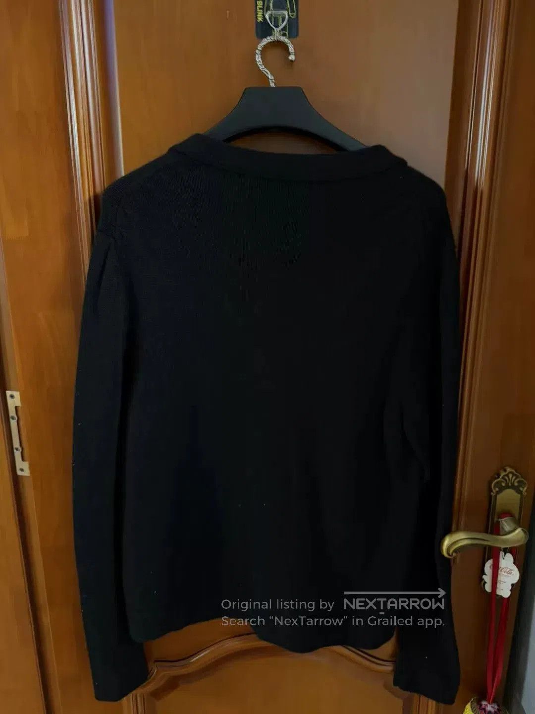 Dior Dior Black Embroidered Wool Cardigan Size M. Size US M / EU 48-50 / 2 - 2 Thumbnail
