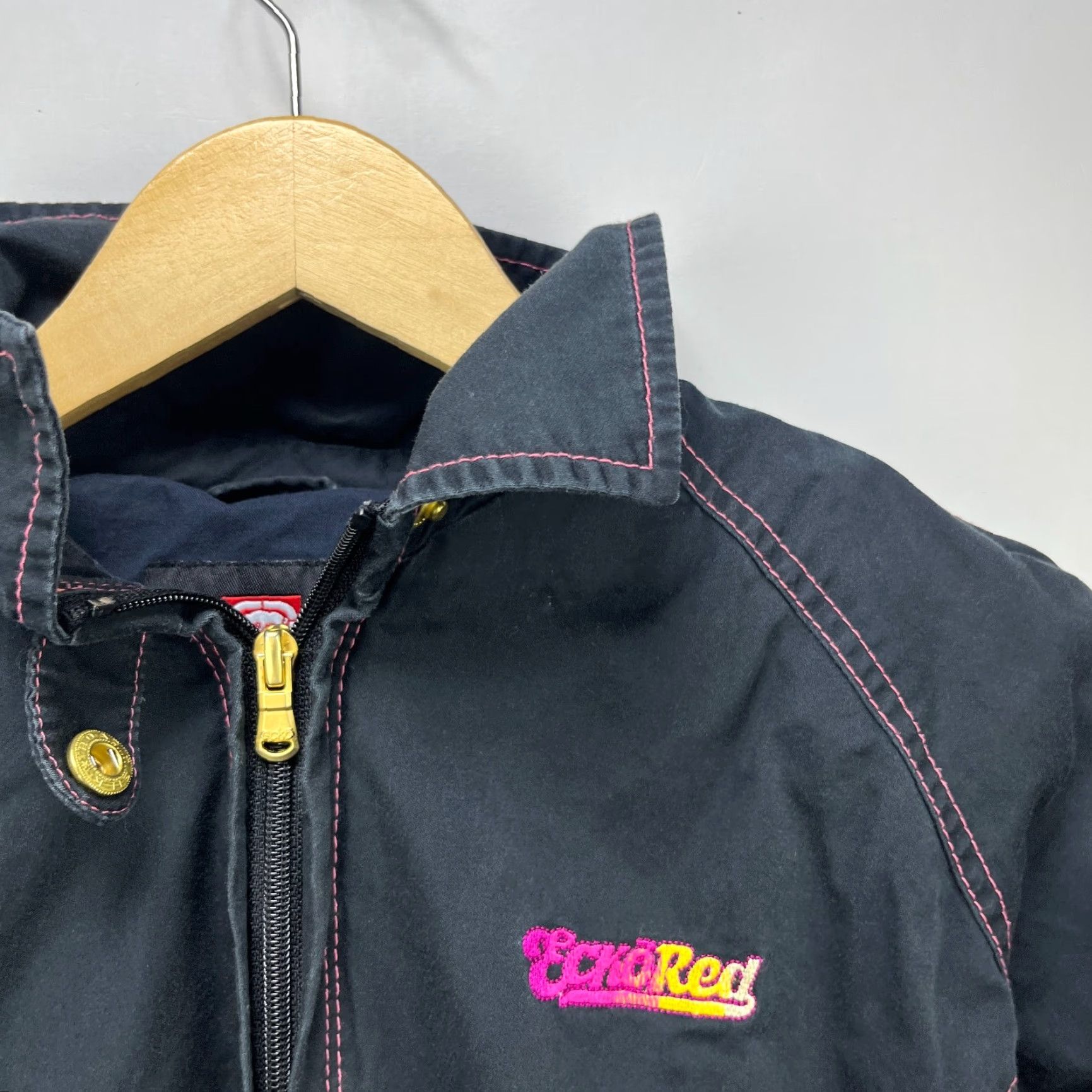 Vintage VINTAGE Ecko Red Jacket Women L Red Hip Hop Basic Jacket Tracksuit Size L Size L / US 10 / IT 46 - 6 Thumbnail