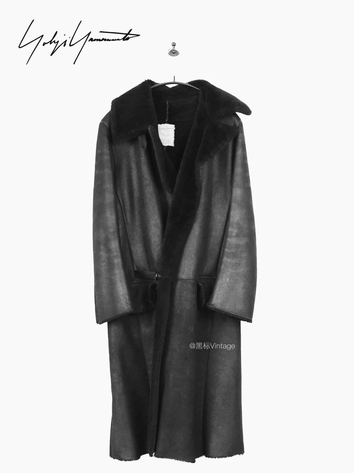Yohji Yamamoto Yohji Yamamoto 04AW Archive Oversized Shearling Coat Size L / US 10 / IT 46 - 5 Thumbnail