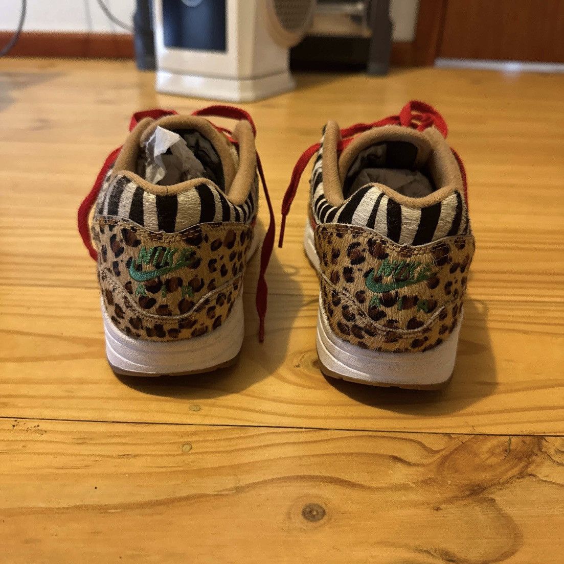 Nike × atmos Atmos x Nike Air Max 1 DLX ‘Animal Pack’ 2018 Size US 8.5 / EU 41-42 - 4 Thumbnail