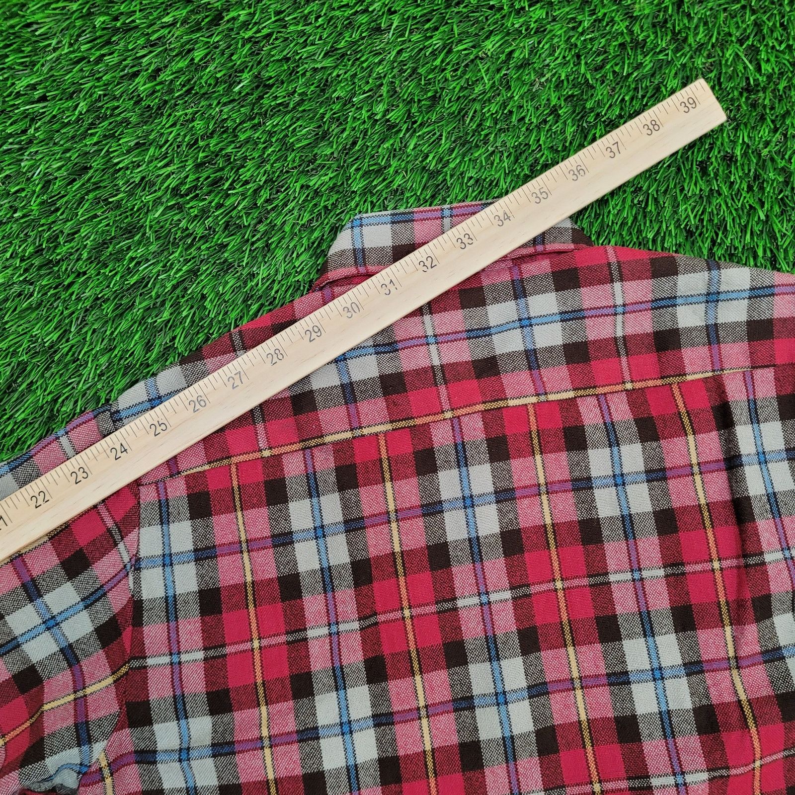 Vintage VTG Country-Squire By Block Plaid Shirt Medium 15.5 Acrylic Size US M / EU 48-50 / 2 - 5 Thumbnail