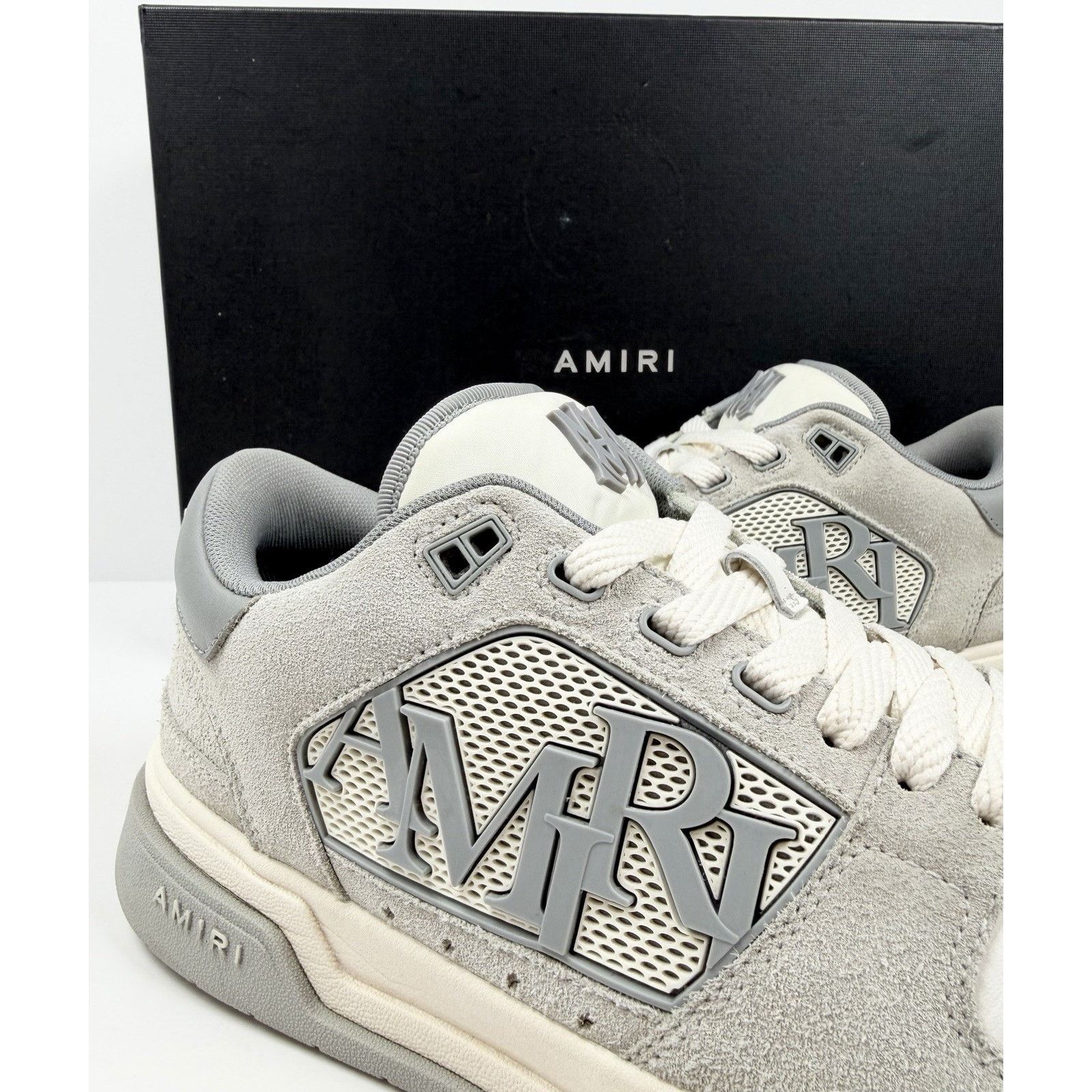 Amiri Size 43EU/10US - Amiri Classic Low Top Grey Sneakers Size US 10 / EU 43 - 2 Thumbnail
