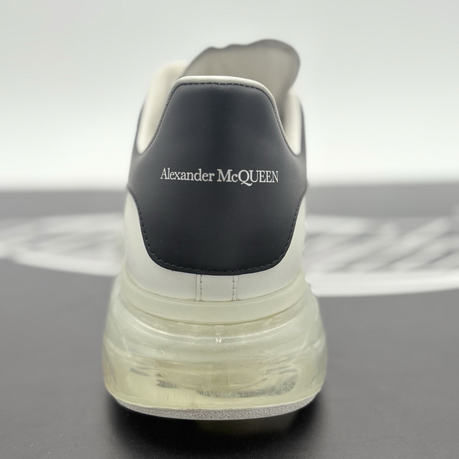 Alexander McQueen Alexander McQueen Clear Sole ' Black White ' | GOOD COND! Size US 11 / EU 44 - 9 Thumbnail