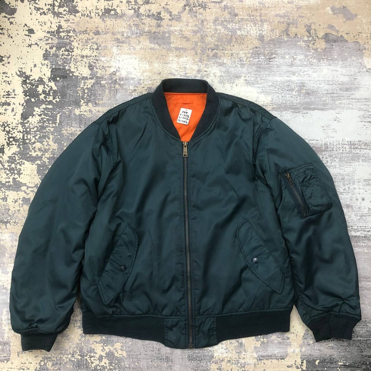 Japanese Brand × Vintage 84. JAPAN VTG UNIQLO FLIGHT MA-1 BOMBER JACKET Size US L / EU 52-54 / 3 - 3 Thumbnail