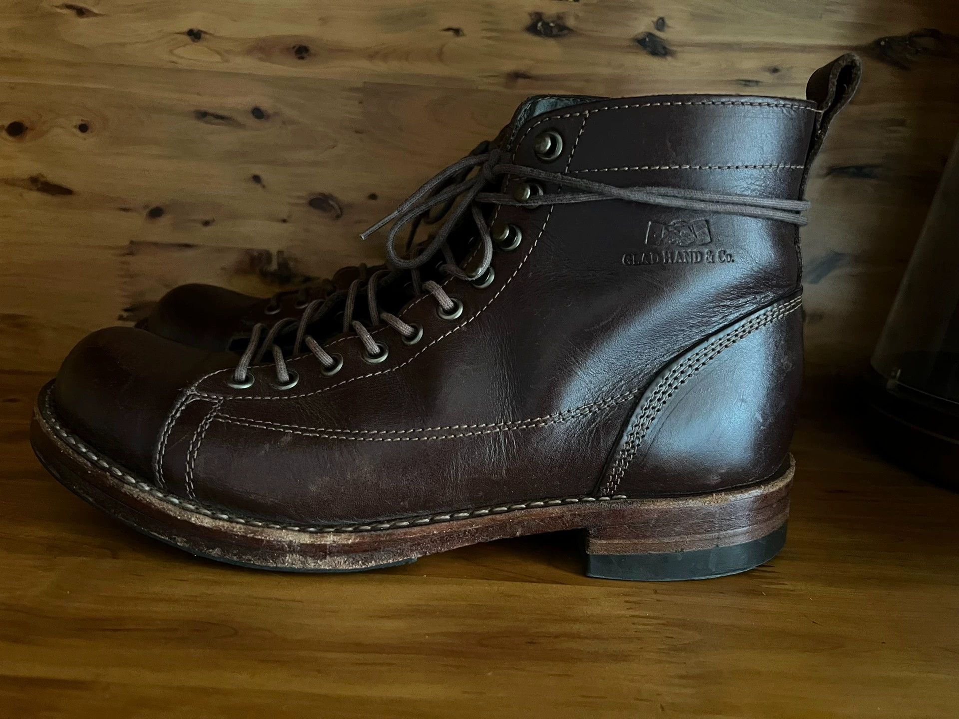 Other GLAD HAND WALKLINE Tea Core Cowhide Short Boot US8 Size US 8 / EU 41 - 3 Thumbnail