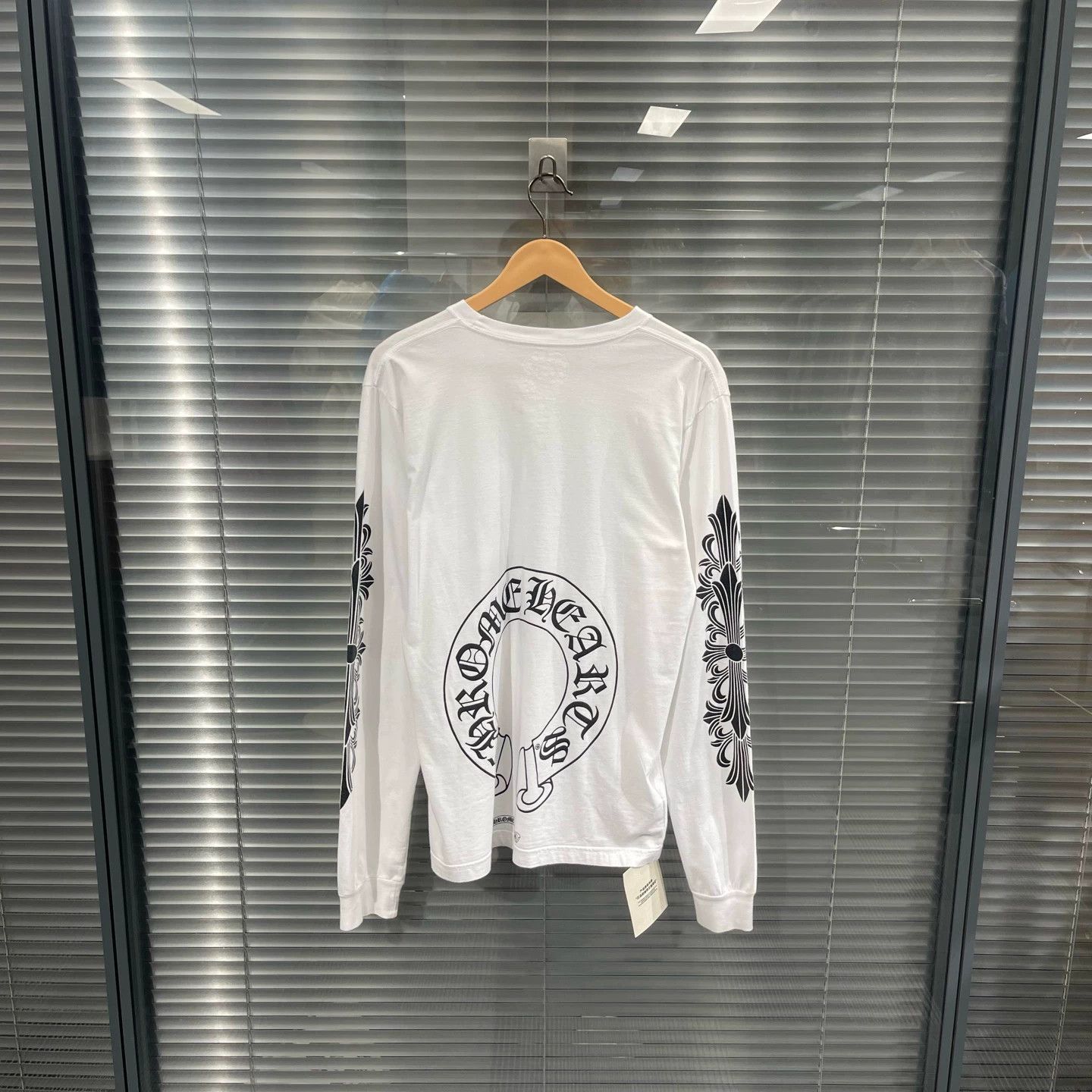 Chrome Hearts CHROME HEARTS Roller Skate Horse Shoe Jersey L/S T