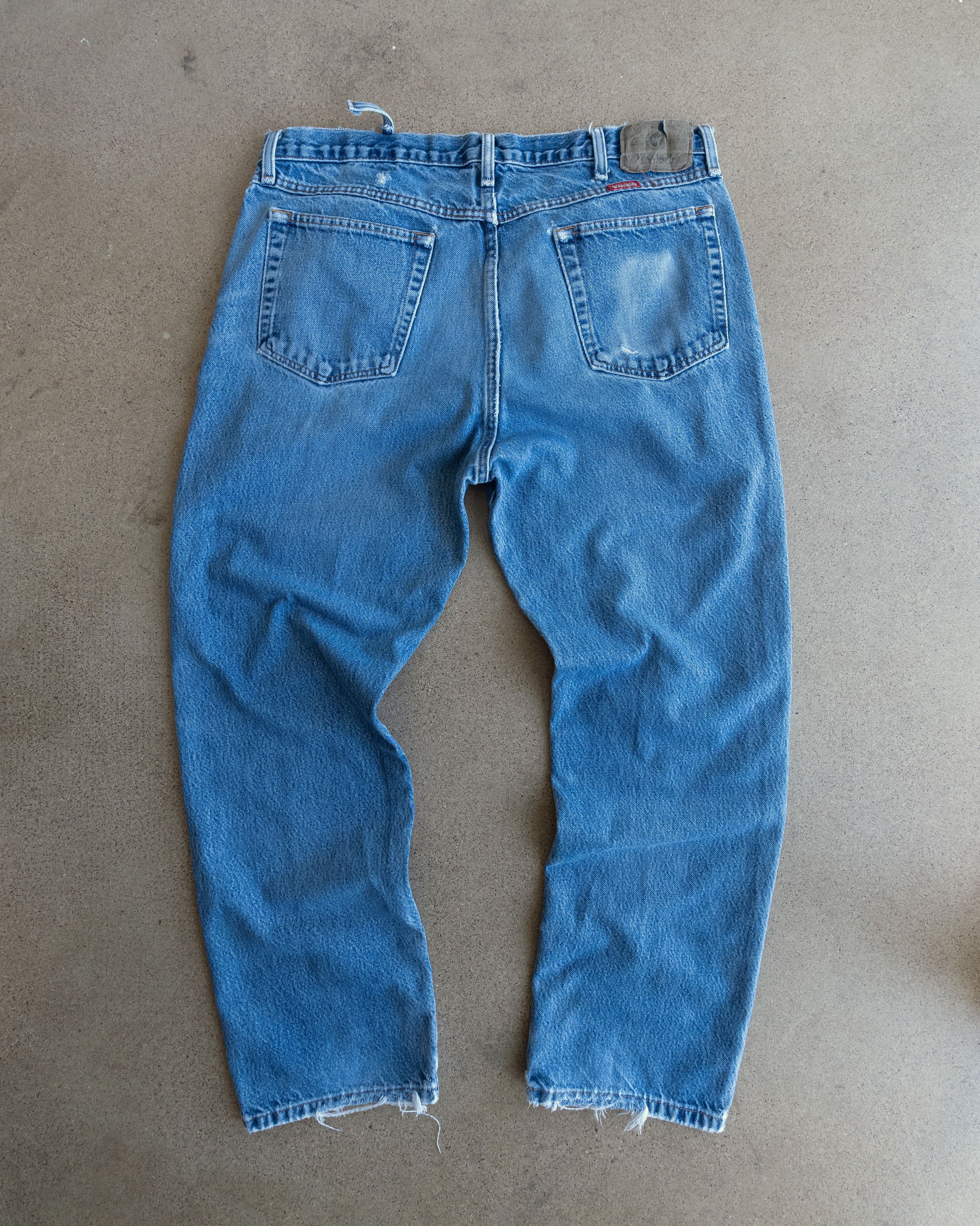 Wrangler Vintage 2000s Wrangler 965 Jeans Relaxed Straight Leg 36 Size US 36 / EU 52 - 5 Thumbnail