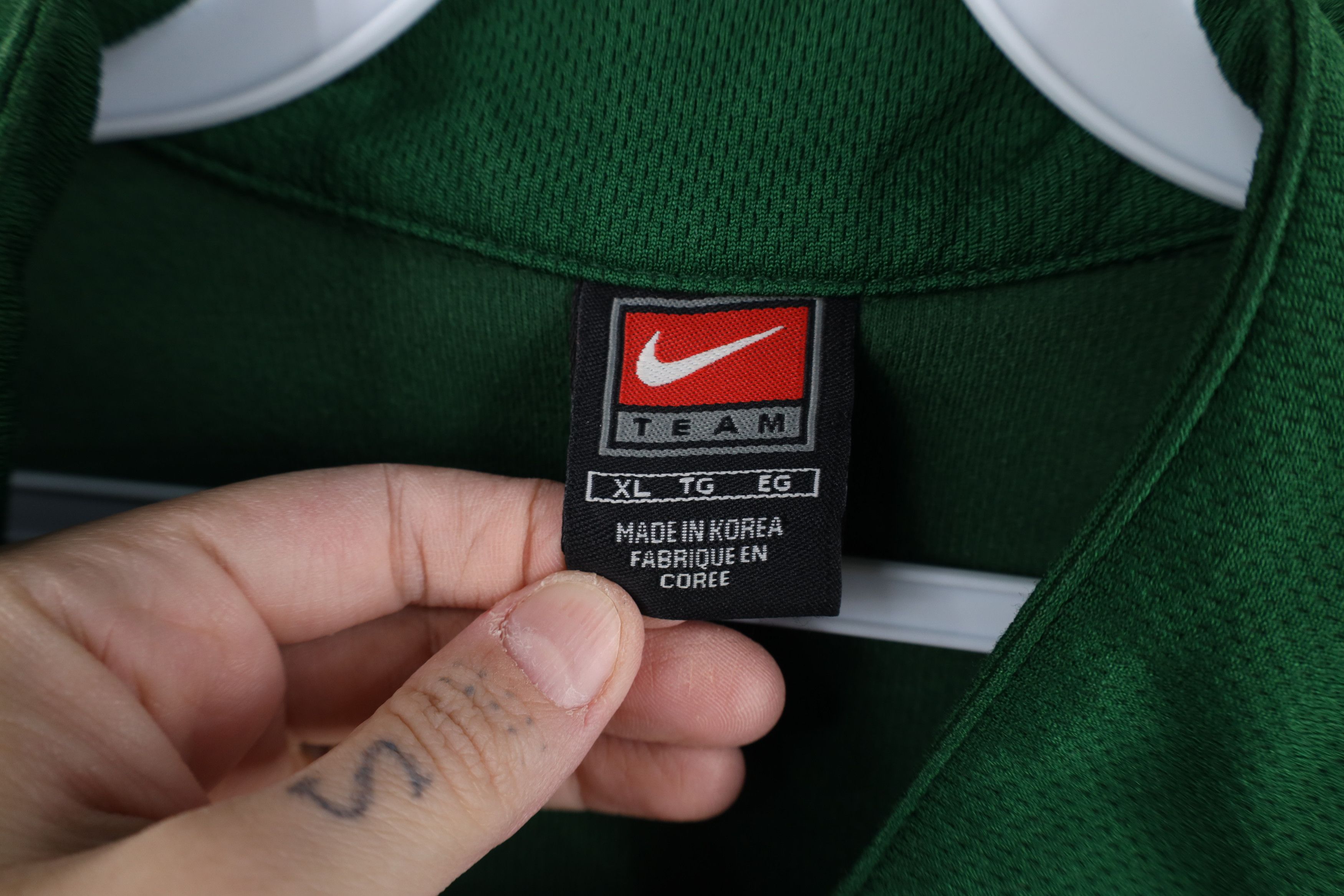 Nike Vintage Nike Swoosh Michigan State University Shirt Team Size US XL / EU 56 / 4 - 10 Thumbnail