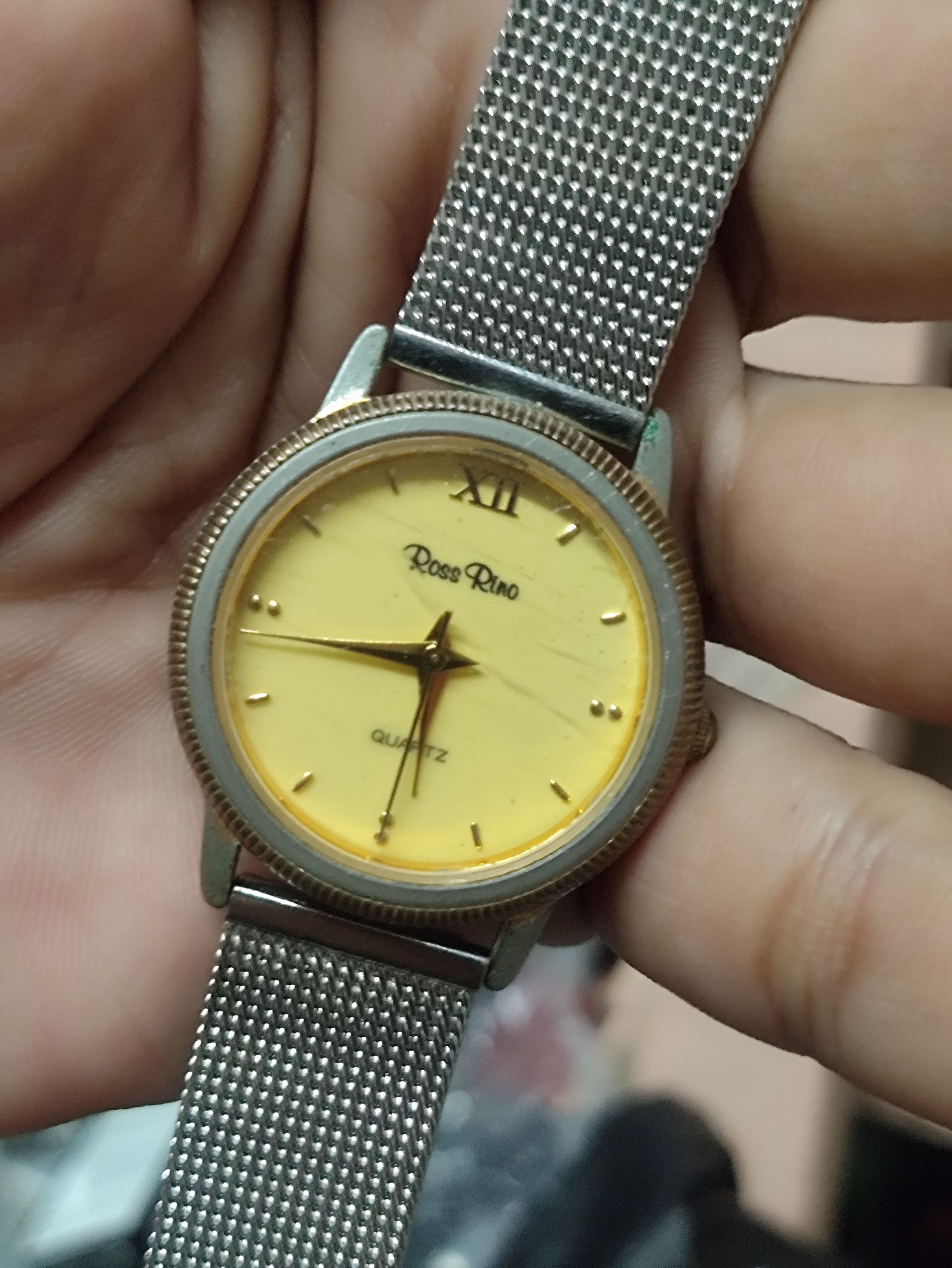 Japanese Brand × Vintage Vintage ROSS RINO 18K GOLD ELECTRO PLATE (JAPAN WATCH) Size ONE SIZE - 2 Thumbnail