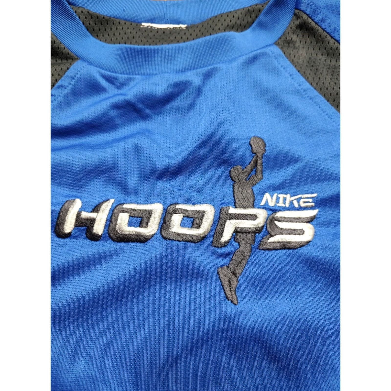 Nike VINTAGE Nike Hoops Blue Reversible Short Sleeve Shirt Medium Size US M / EU 48-50 / 2 - 3 Thumbnail