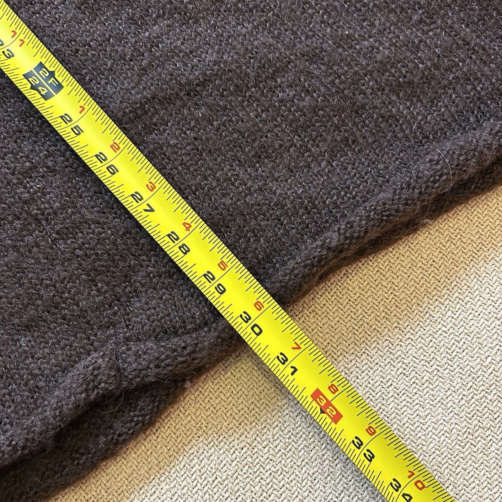 FLAX Mohair Knit Poncho Shawl Oversized Super Soft Sweater M/L Size M / US 6-8 / IT 42-44 - 5 Thumbnail