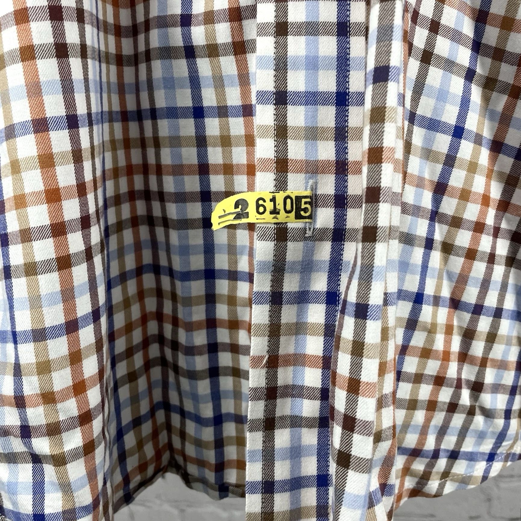 Orvis Orvis Multicolor Check Cotton Long Sleeve Button-Up Lightweight Shirt XL Men Size US XL / EU 56 / 4 - 7 Thumbnail